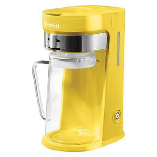 Starfrit 10-Cup Yellow Iced Tea and Coffee Maker with Glass Pitcher 024015-002-0000