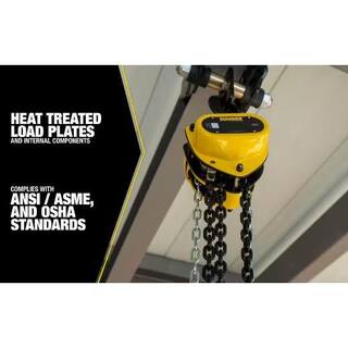 Southwire 5-Ton Chain Hoist with 20 ft. Chain Fall and Overload Protection 787466