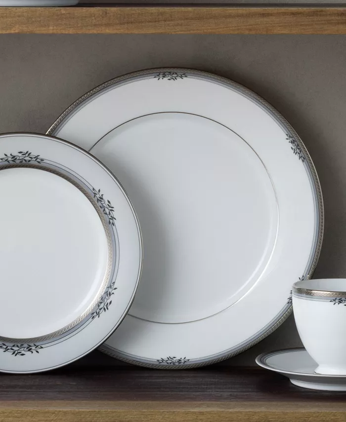 Noritake Laurelvale 4 Piece Dinner Plate Set Service for 4