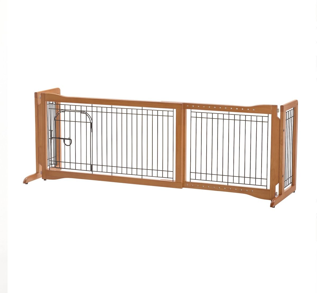 Richell Sitter Freestanding Dog Gate， Autumn Matte