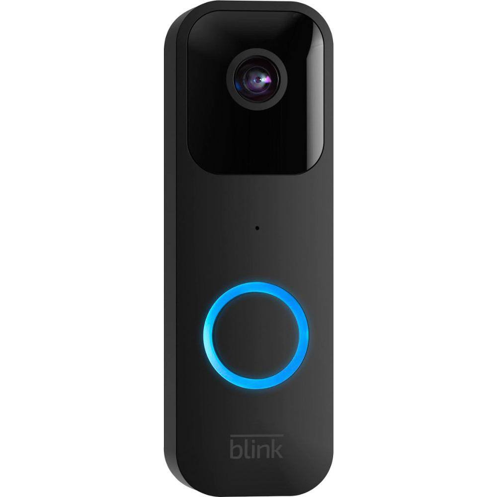 Blink Video Doorbell Plus Sync Module 2 - Battery or Wired - Smart Wi-Fi HD Video Doorbell Camera System in Black B08SGC46M9