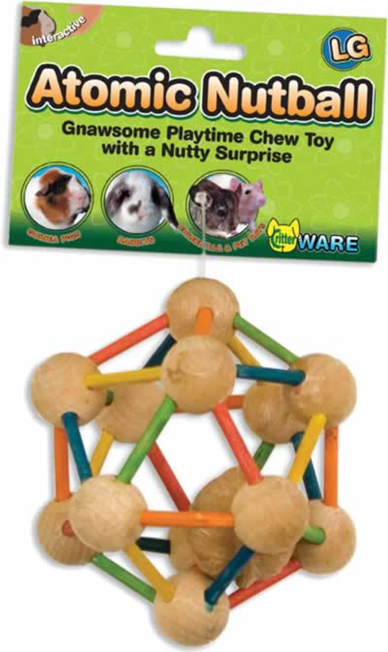 Ware Atomic Nutball Small Animal Chew Toy