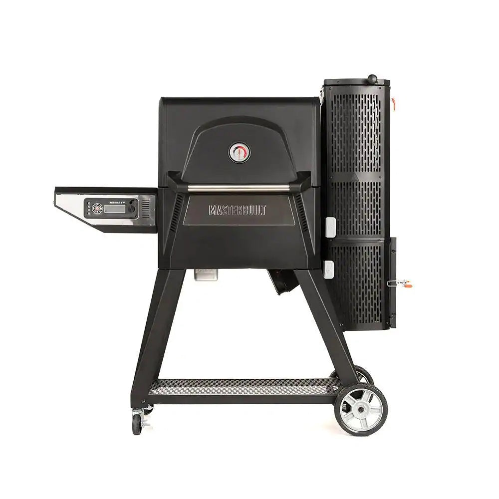 Gravity Series 560 Digital Charcoal Grill and Smoker Combo in Black