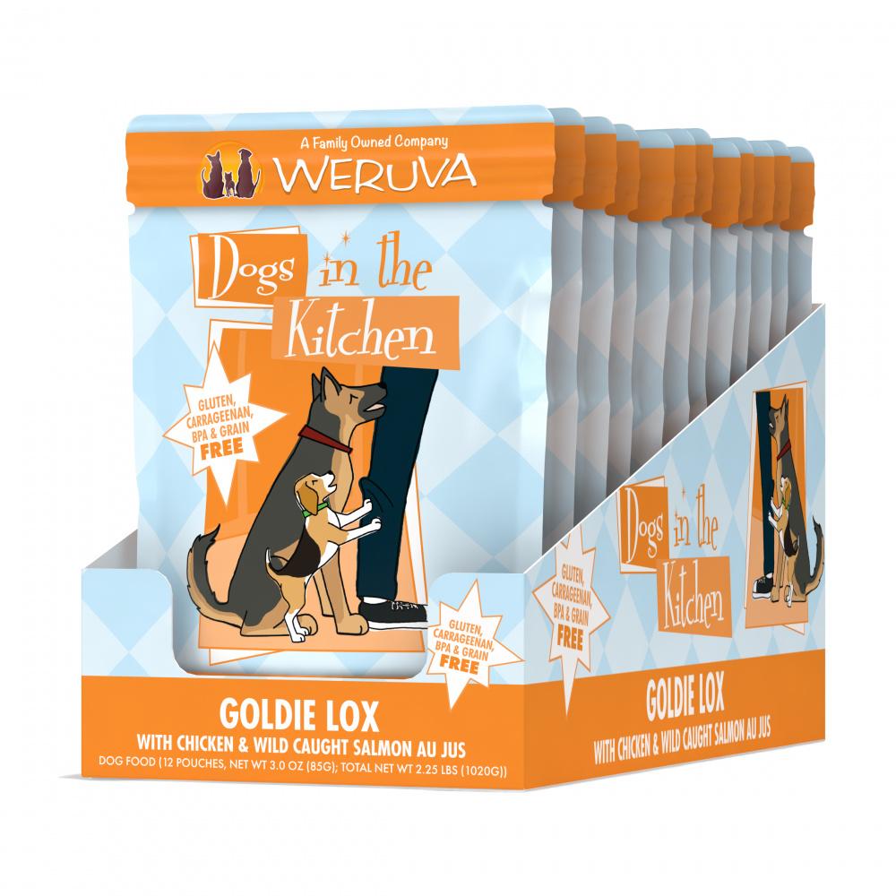 Weruva Dogs in the Kitchen Goldie Lox Grain Free Chicken and Salmon Dog