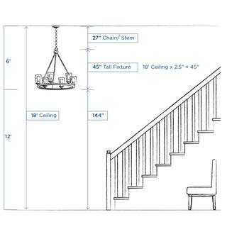 Progress Lighting Radian LED 23.4-Watt Integrated LED Matte Black Standard Pendant with Shade for Kitchen P500372-31M-30