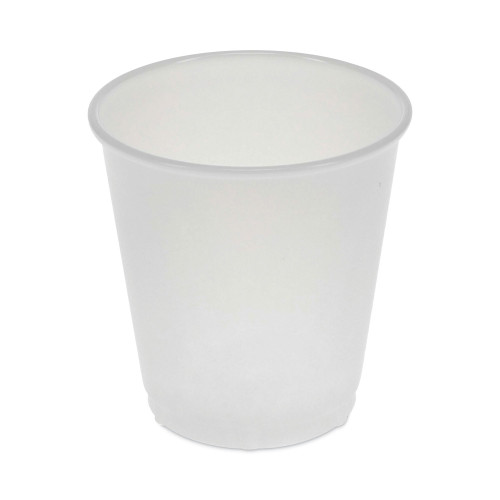 Pactiv Translucent Plastic Cups， 3 oz， 80/Pack， 30 Packs/Carton (YE3)