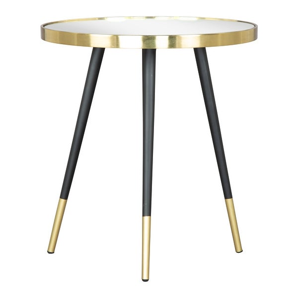 Particle Side Table Black and Gold - 17.9