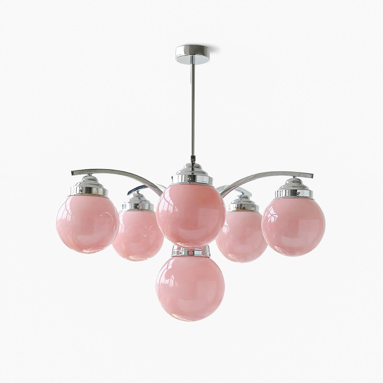 Pink Salamanca Chandelier