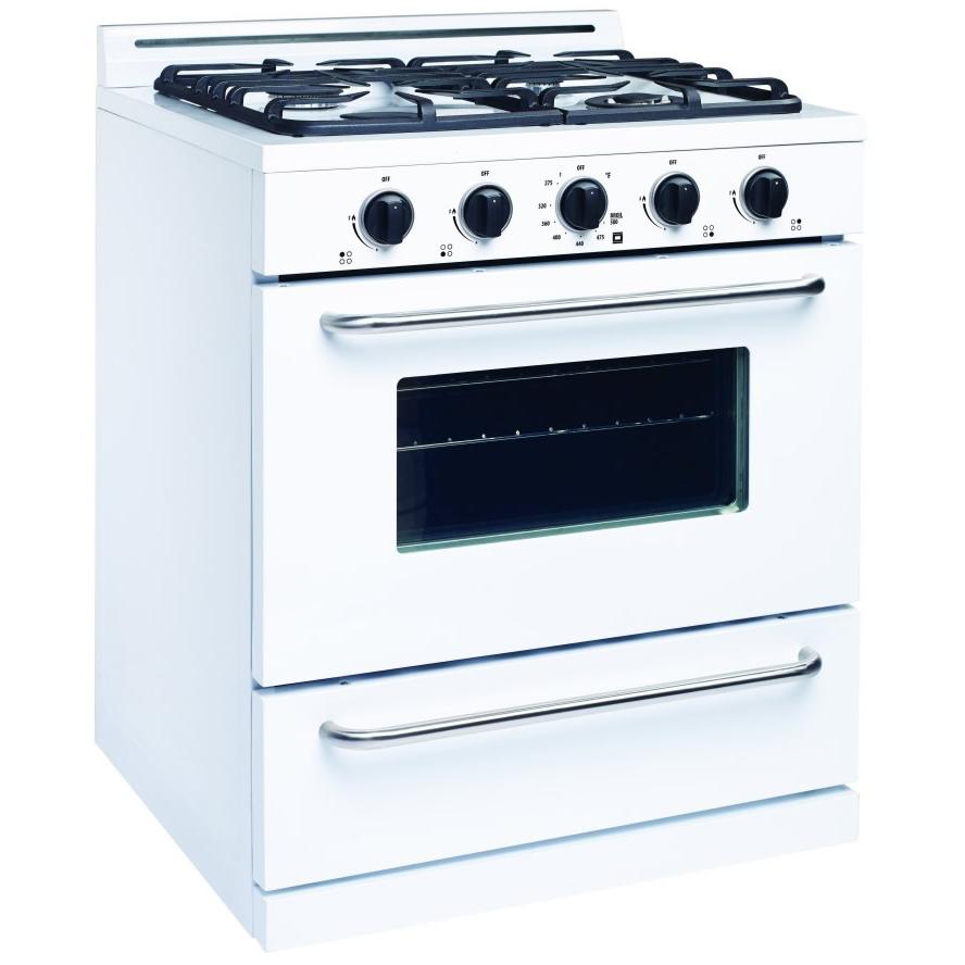 Unique Appliances 30-inch Freestanding Gas Range UGP-30G OF1 W