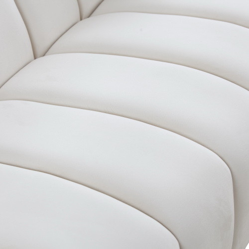 88 Sofa 3 Seater Couch with Deep Channel Tufting ...