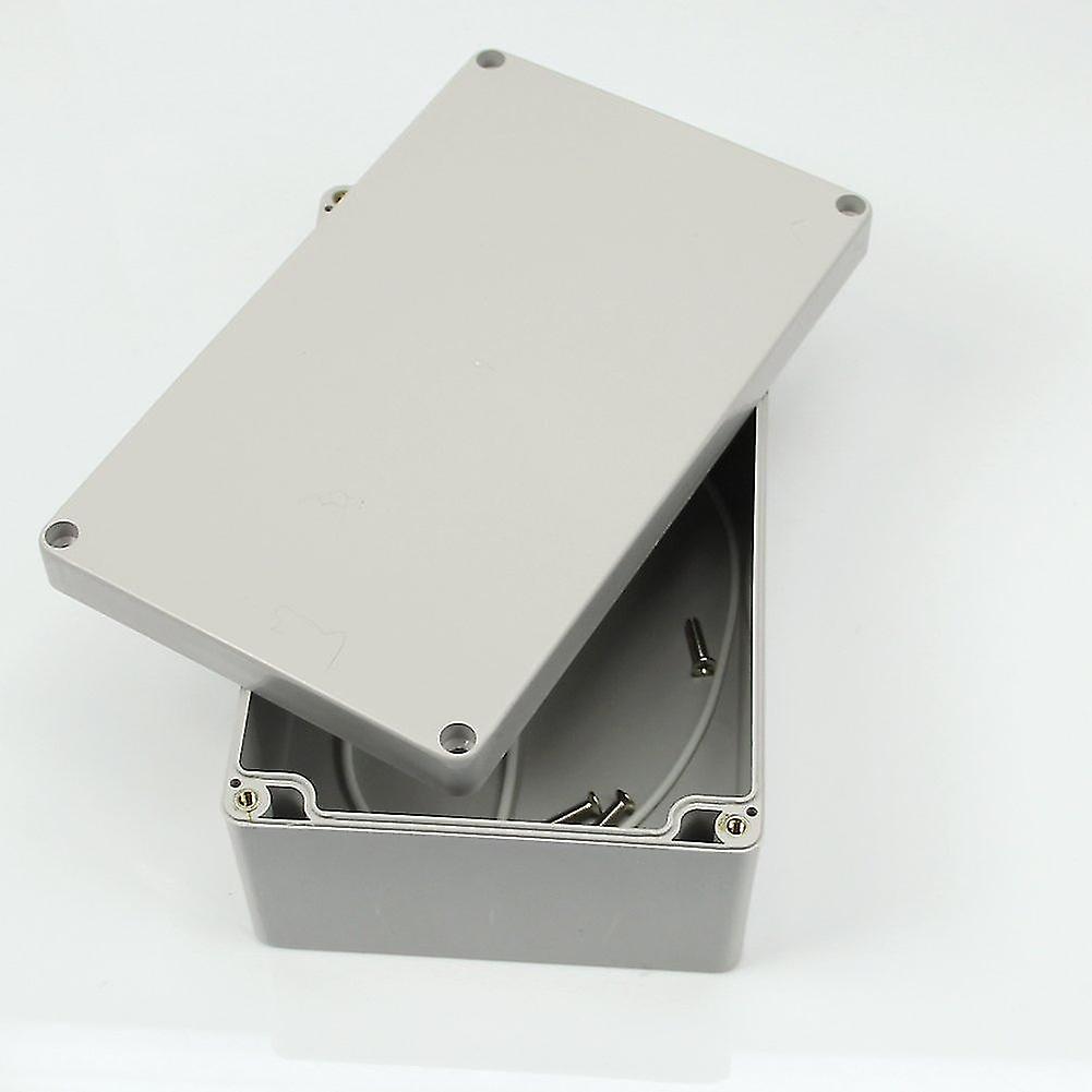 Gray-white Waterproof Plastic Project Box Enclosure 200*120*75mm