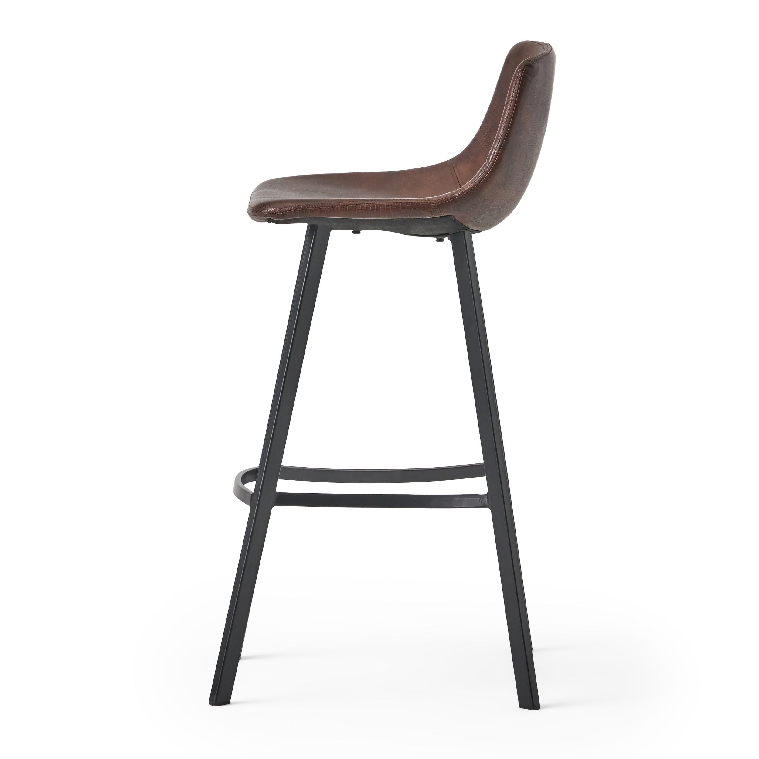 Rex Modern Upholstered Bar Stool (Set of 2)