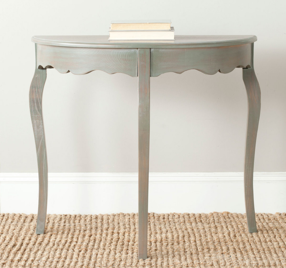 Leonora Console Ash Grey   French Country   Console Tables   by AED Luxury Home Decor  Houzz