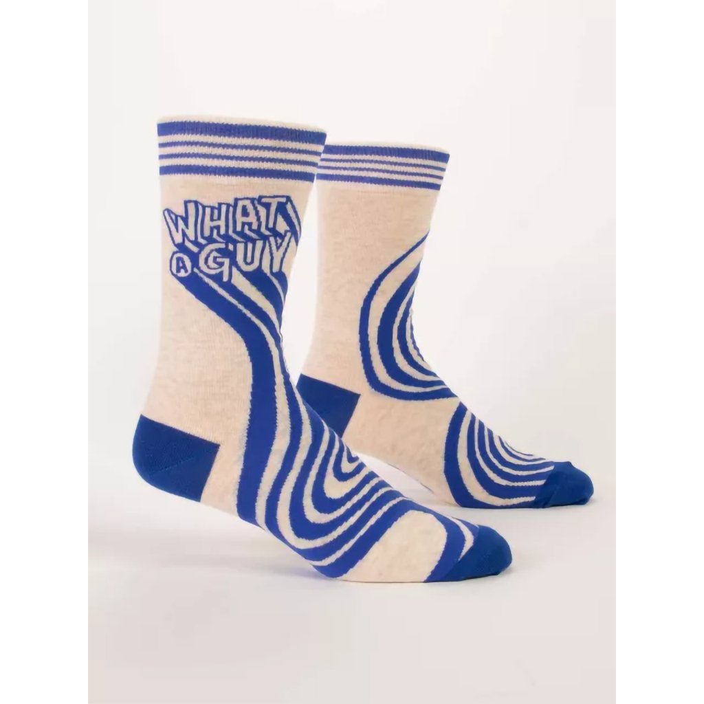   Men's Crew Socks - WHAT A GUY