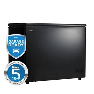 Danby Garage Ready 7.2 cu. Ft. Manual Defrost Chest Freezer in Black DCF072A3BDB