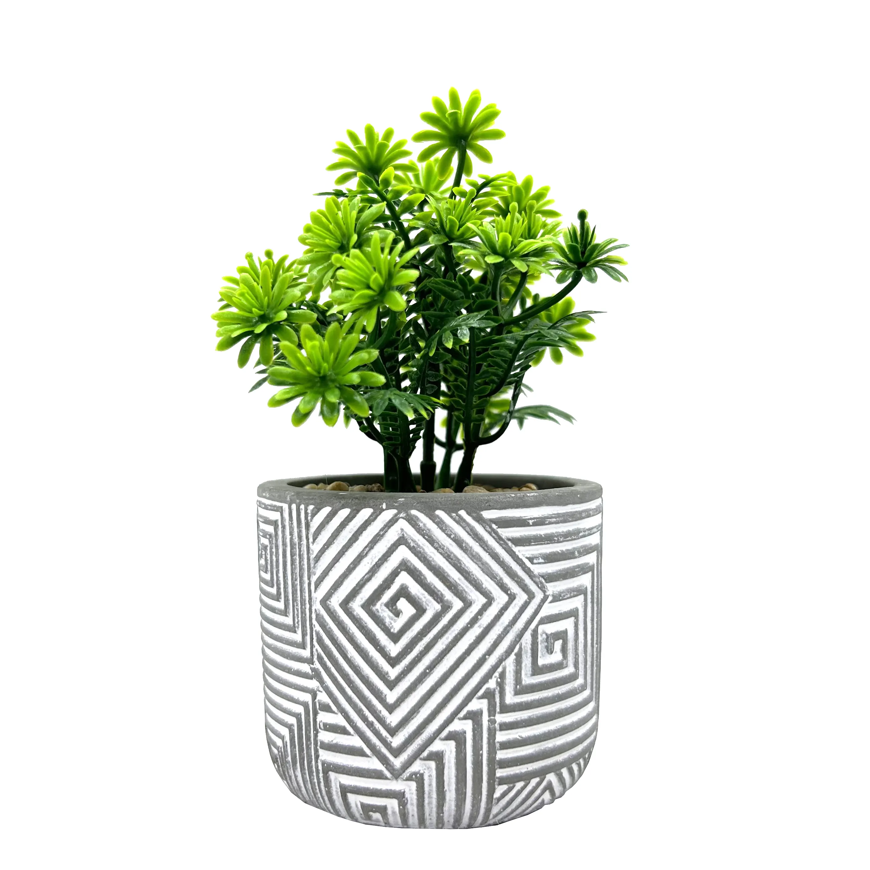 Cube Mould Cement Artificial Flowers Plant Pots Garden Supplies for Backyard Decor