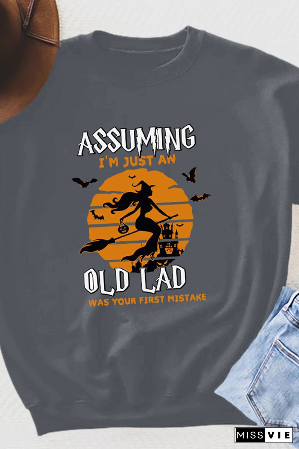 Assuming I'm Just An Old Lady Was Your First Mistake sweatshirt Wholesale