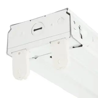 Metalux 40-Watt 2-Light White 4 ft. Fluorescent Strip Light SSF240