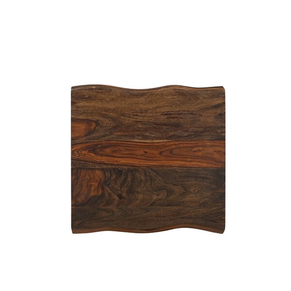 Avenue Live Edge Wood End Table