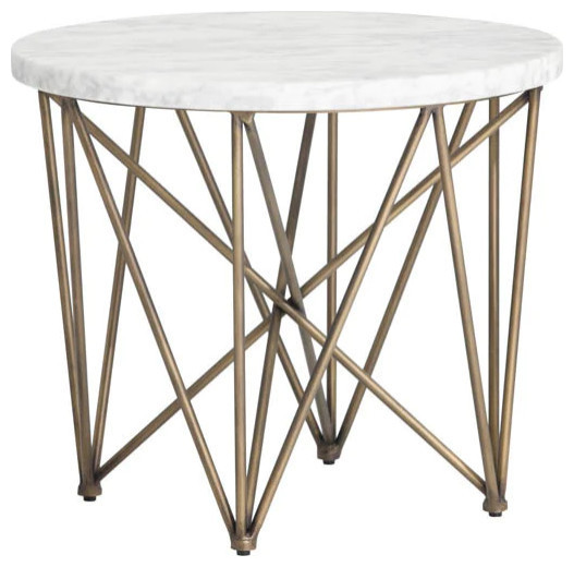 Roman Side Table   Modern   Coffee And Accent Tables   by Rustic Home Furniture Deco  Houzz