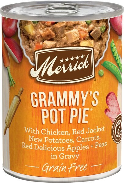 Merrick Grain-Free Grammy's Pot Pie Recipe Canned Dog Food