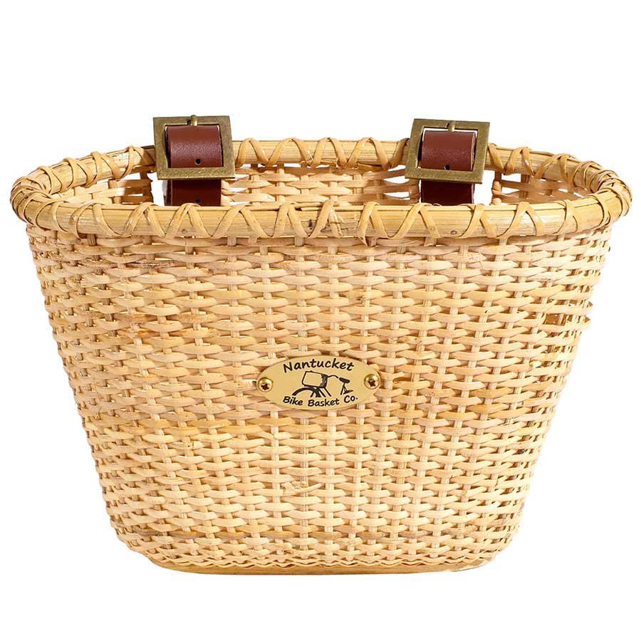 Nantucket Bicycle Basket Co. Lightship (Child Oval， Natural)