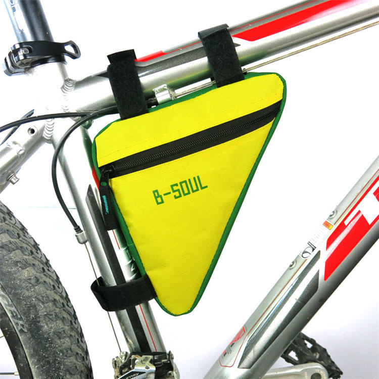 Waterproof Triangle Cycling Bicycle Frame Bag  Front Tube  Mountain Bike Frame Holder Saddle Bag