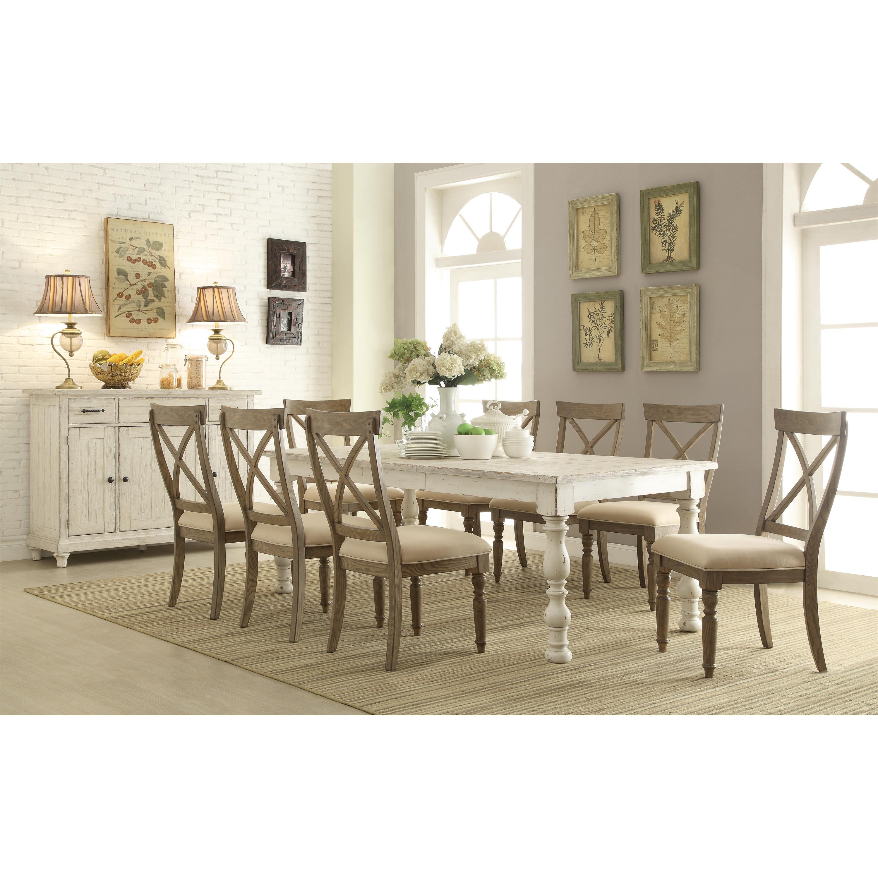 Sarasota Rectangular Dining Table Extendable (66-84)