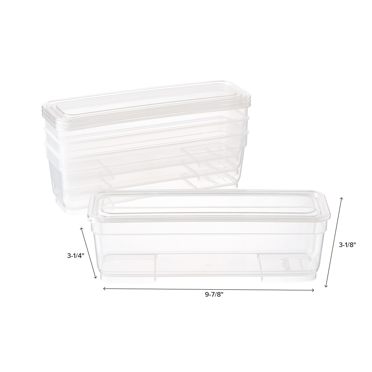 ArtBin Clear Storage Bins with Lids