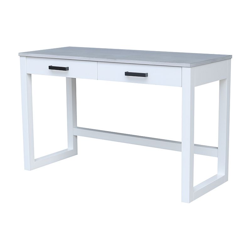 International Concepts Carson Desk with Two Drawers