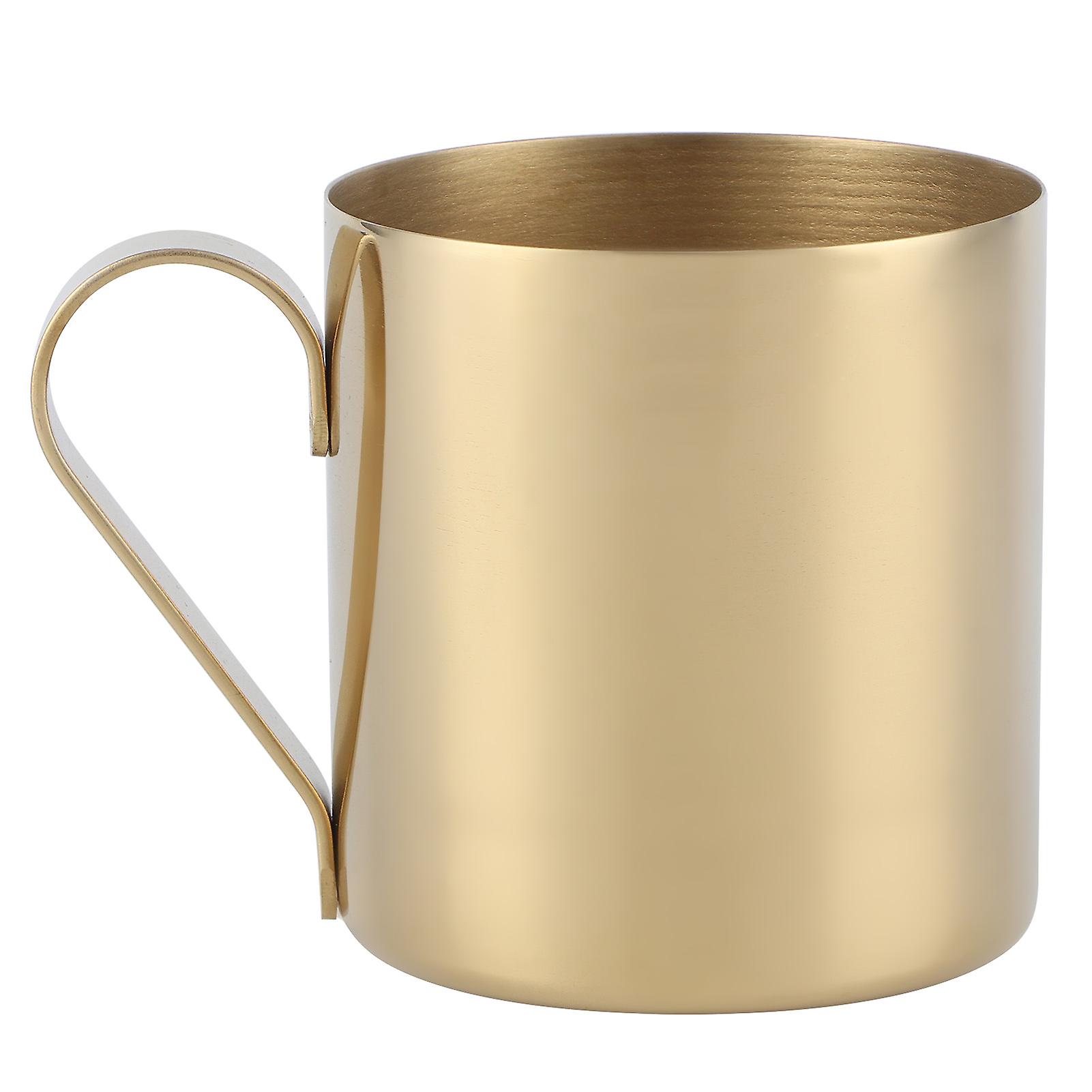 400ml Cocktail Mug 304 Stainless Steel Beer Coffee Water Drinking Cup Bar DrinkwareGold