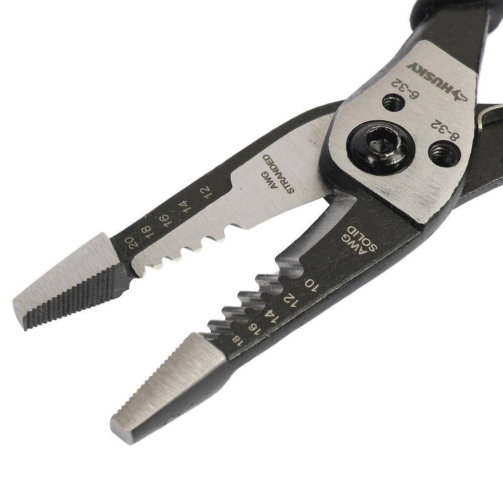 Husky 7 in. Wire Strippers 90147