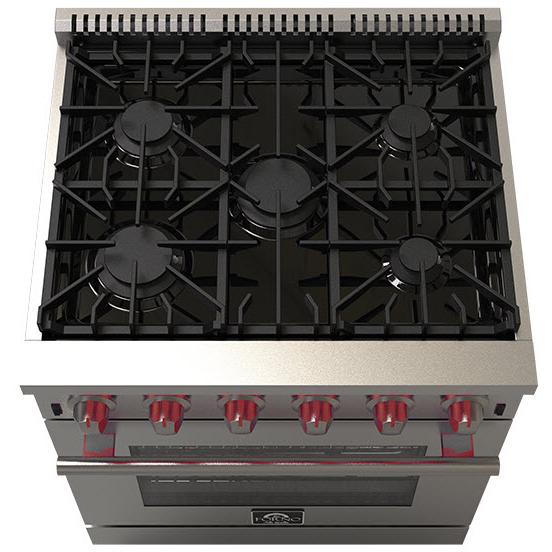 Forno 30-inch Freestanding Gas Range with 5 Burners FFSGS6239-30