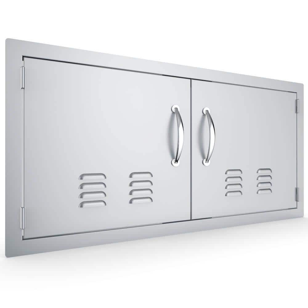 Sunstone Classic Series 42 in. 304 Stainless Steel Access Door with Vents C-DD42