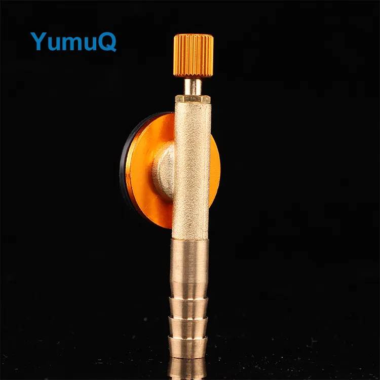 YumuQ Stainless Steel + Copper Camping Canister  Convertor Shifter Refill  Gas Adapter For Outdoor Travel Hiking