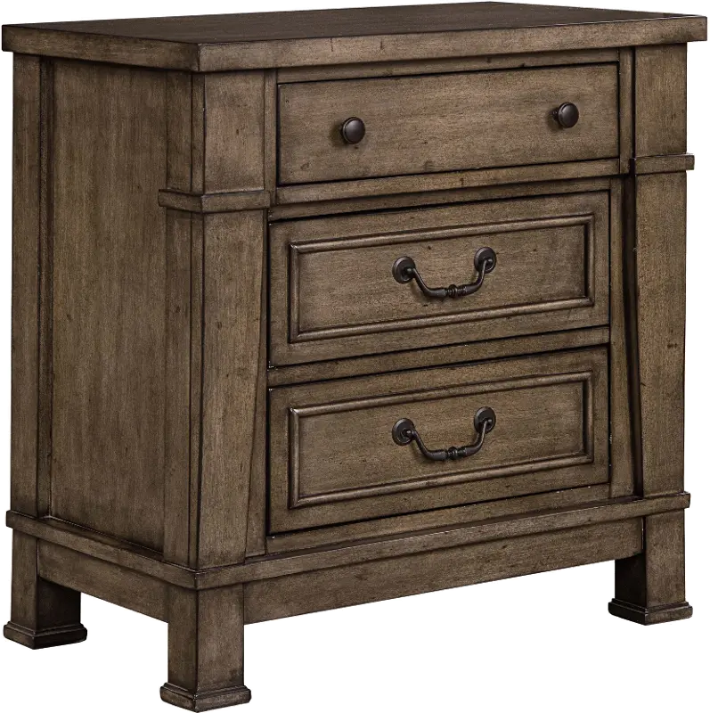 McLean Brown Nightstand