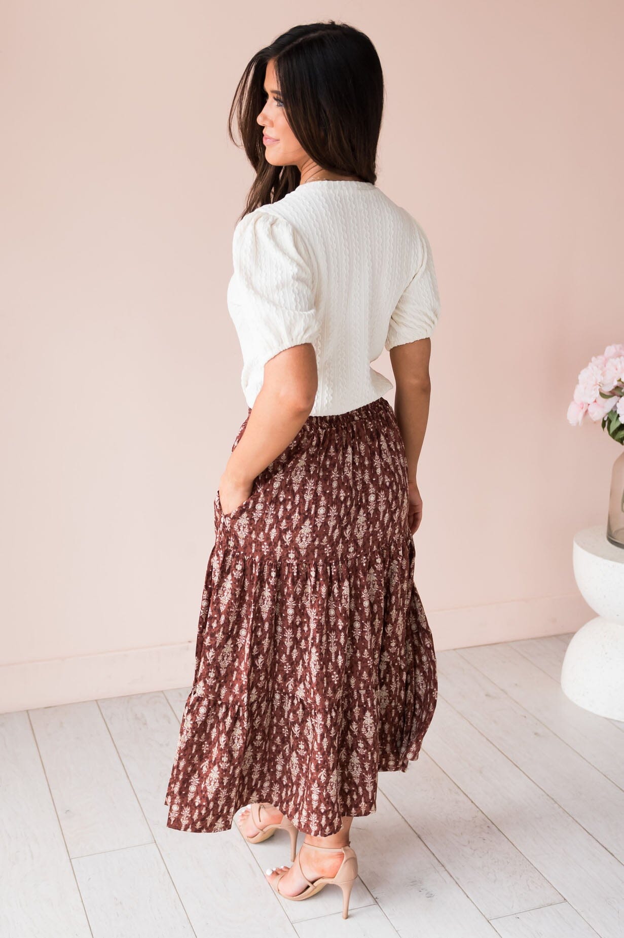 Sunny Days Modest Maxi Skirt