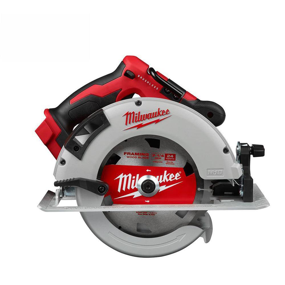 MW M18 18V Lithium-Ion Brushless Cordless 7-14 in. Circular Saw (Tool-Only) 2631-20