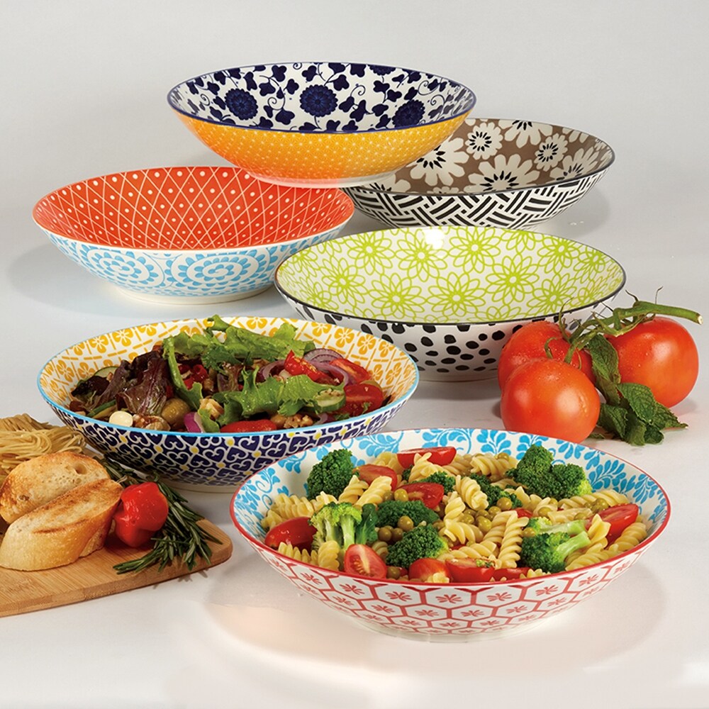 Certified International Chelsea  Purpose Porcelain Bowls (Set of 6)