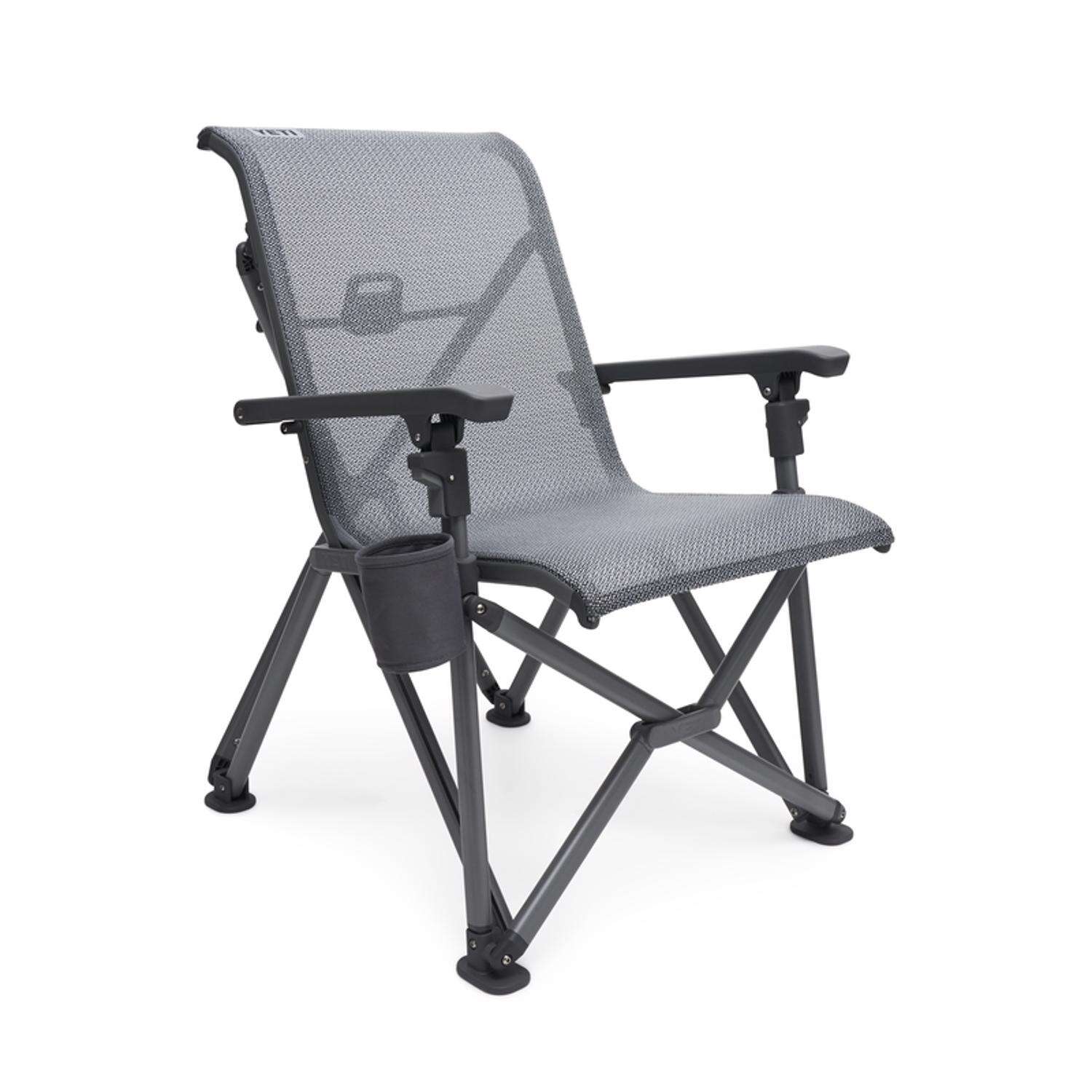 YETI Trailhead Brown/Black Polypropylene Frame Camping Chair Charcoal