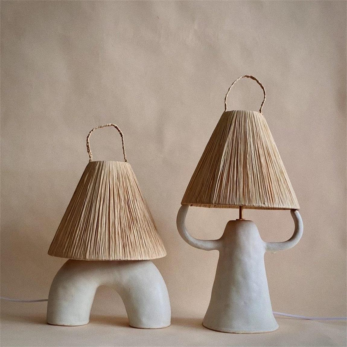 Horns Ceramic Table Lamp