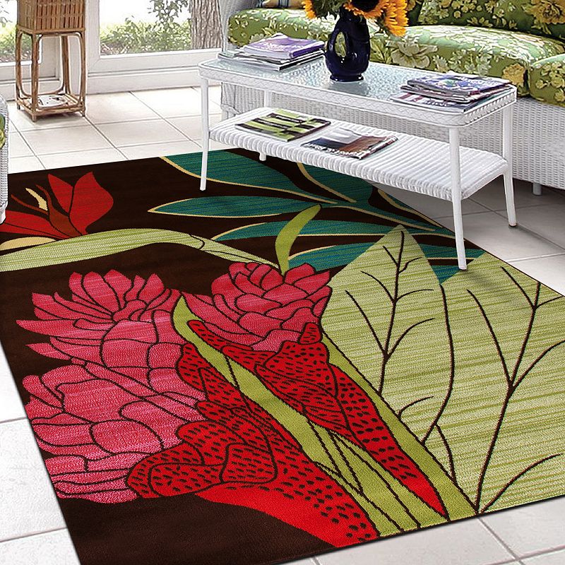 Art Carpet St. Croix Aloha Brown Indoor Outdoor Rug