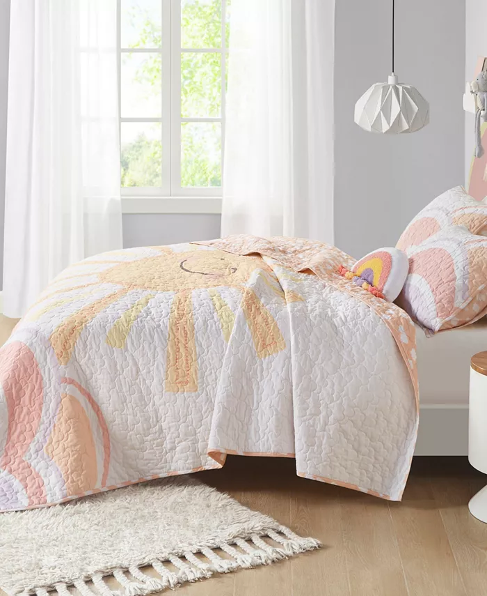 Urban Habitat Dawn Sunshine 3-Pc. Coverlet Set， Twin