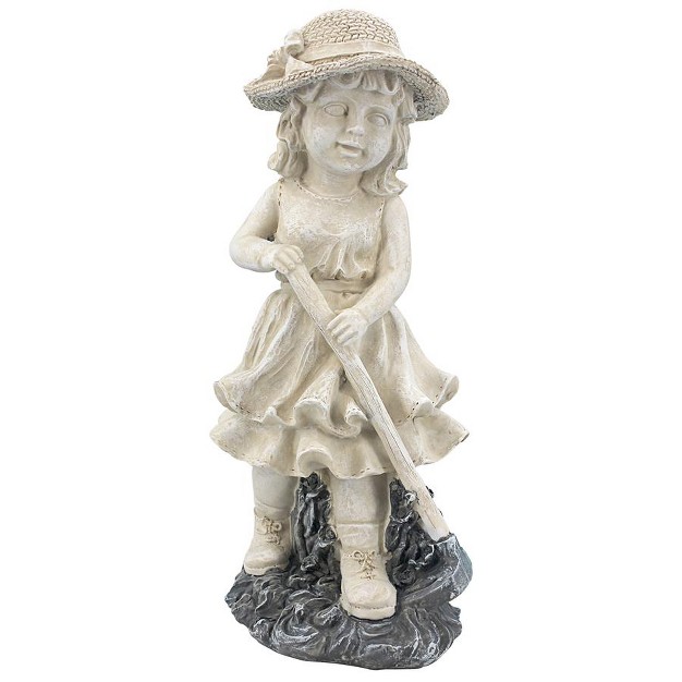 Design Toscano Young Gardener Girl Statue Rebecca Medium