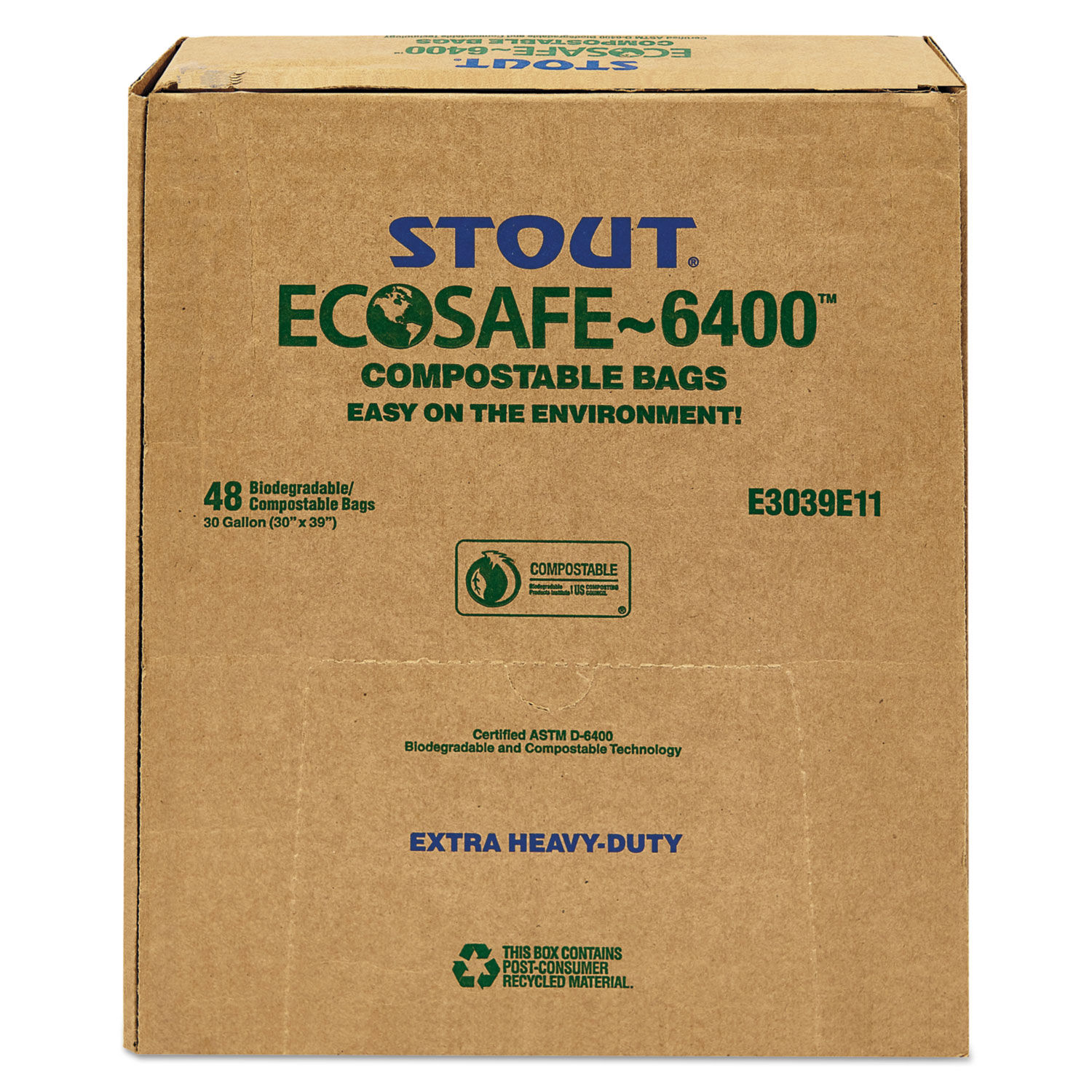 EcoSafe-6400 Bags by Stoutandreg; by Envisionandtrade; STOE3039E11