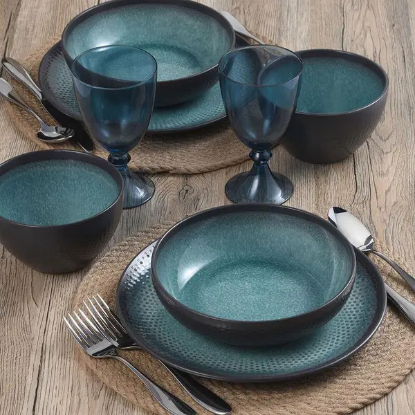 Pfaltzgraff 12-Piece Maddox Stoneware Dinnerware Set