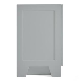 ARIEL Taylor 36 in. W Vanity Cabinet Only in Grey Q036S-L-BC-GRY