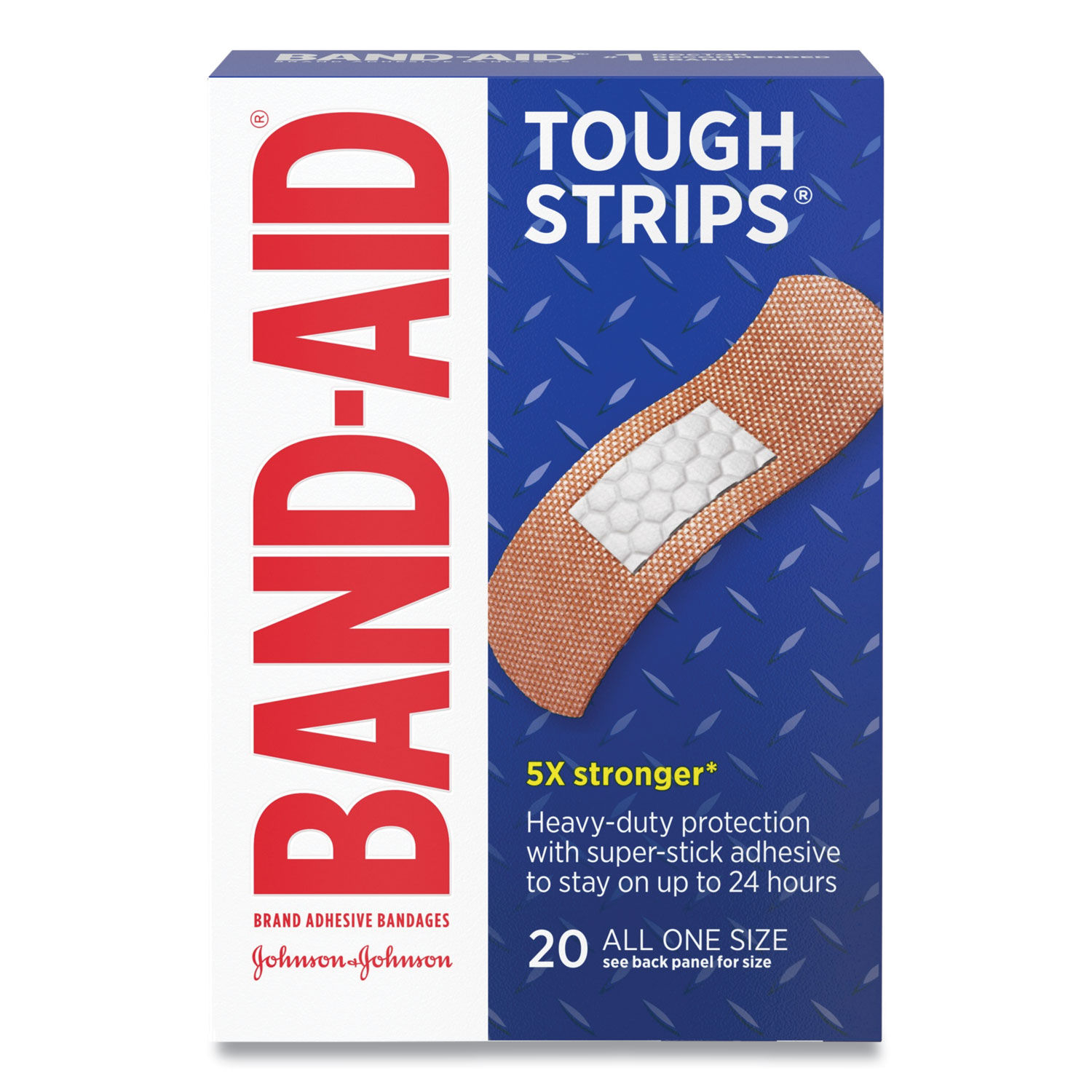 Flexible Fabric Adhesive Tough Strip Bandages by BAND-AIDandreg; JOJ4408