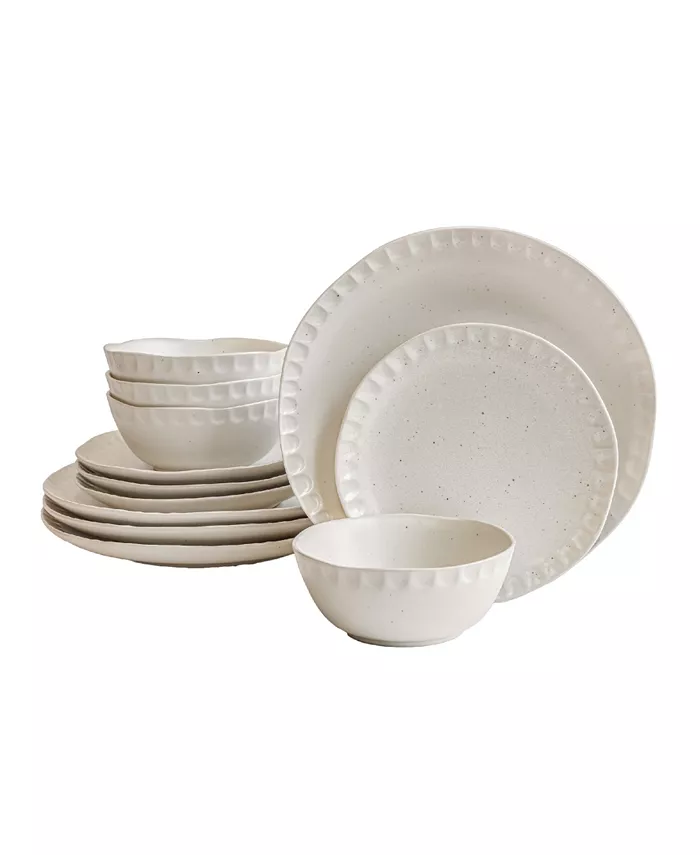 Over and Back Vesper 12 Piece Dinnerware Set