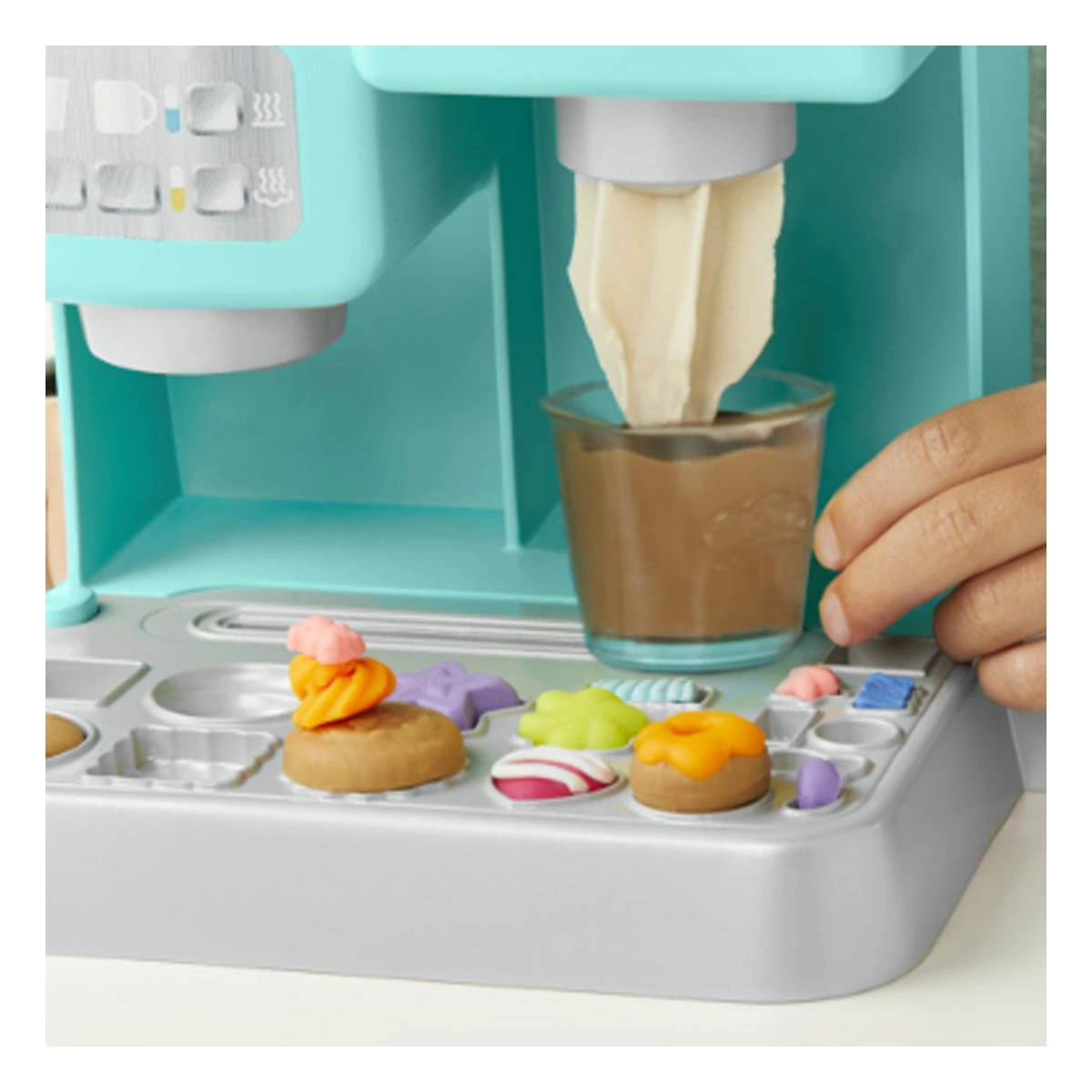 Play-Doh Kitchen Creations Colorful Cafandeacute; Play Food Coffee Toy